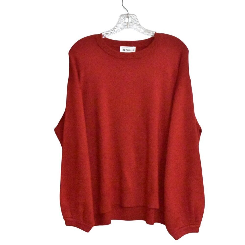 For The Republic Long Sleeve Pullover Fall Harvest Sweater Size M